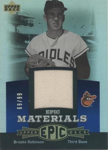 2006 Upper Deck Epic - Brooks Robinson #EM-RO2