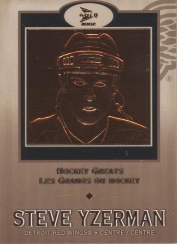 2001-02 Pacific Prism Gold McDonald's - Steve Yzerman #5