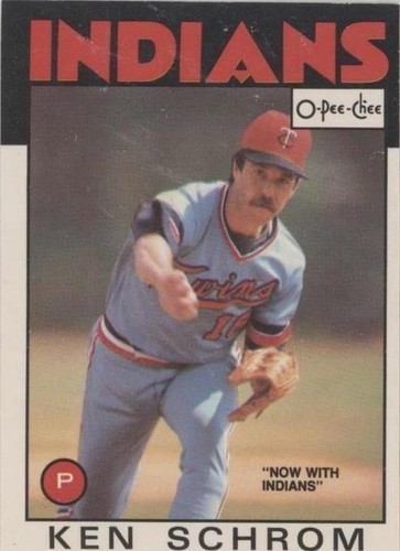 1986 O-Pee-Chee - Ken Schrom #71