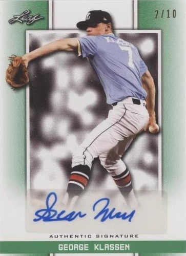 2019 Leaf Perfect Game National Showcase - George Klassen #BA-GK1