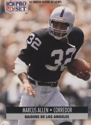1991 Pro Set Spanish Marcus Allen #109