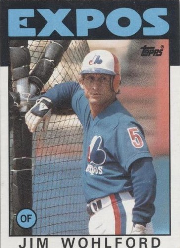 1986 Topps - Jim Wohlford #344