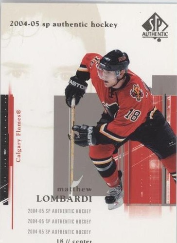 2004-05 SP Authentic - Matthew Lombardi #15
