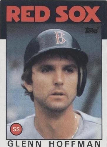 1986 Topps - Glenn Hoffman #38