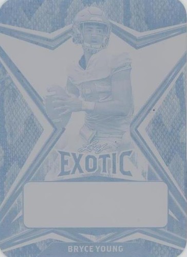 2022 Leaf Exotic Bryce Young #BA-BY1