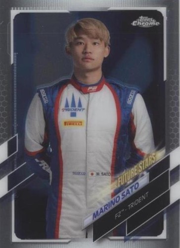 2021 Topps Chrome Formula 1 - Marino Sato #77