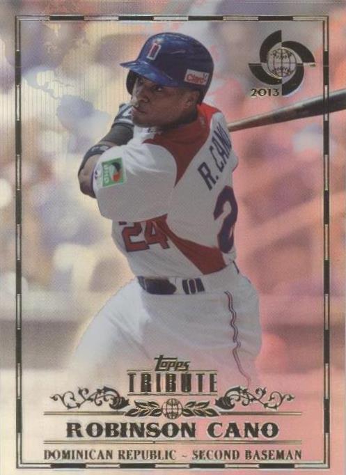 2013 Topps Tribute WBC - Robinson Cano #60