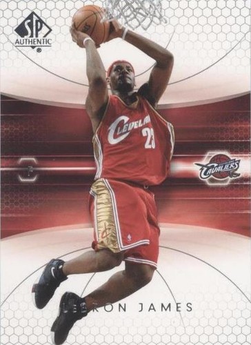 2004-05 UD SP AUTHENTIC #14 LeBron James SGC GEM Mint 10 2nd 2004-05 UD SP AUTHENTIC #14 LeBron James SGC GEM Mint 10 2nd