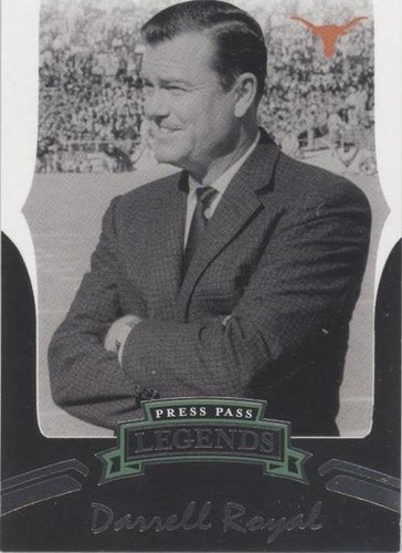 2006 Press Pass Legends Darrell Royal #89