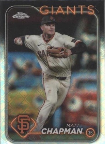2024 Topps Chrome Logofractor Edition - Matt Chapman #81