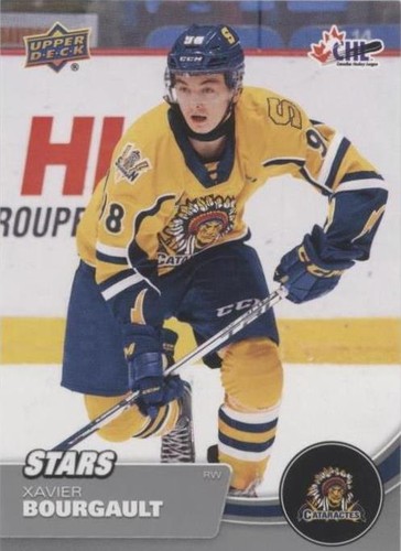 2021-22 Upper Deck CHL - Xavier Bourgault #324
