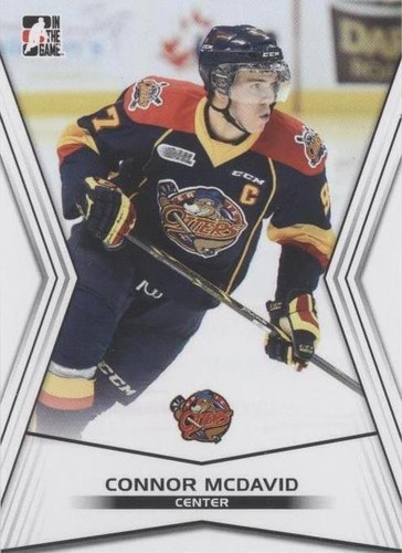 2014-15 Leaf In the Game CHL Top Prospects - Connor McDavid #01