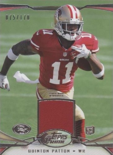 2013 Topps Prime Quinton Patton #PR-QP