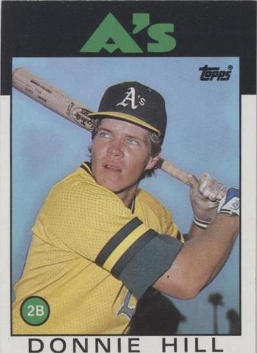 1986 Topps - Donnie Hill #484