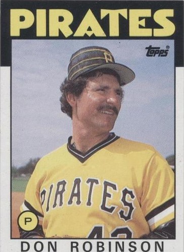1986 Topps - Don Robinson #731