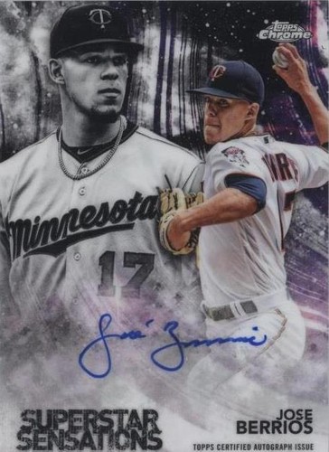 2018 Topps Chrome - José Berríos #SSA-JB