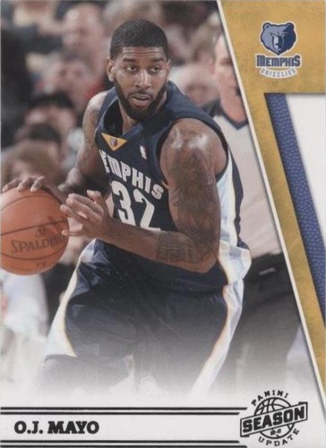 2010-11 Panini Season Update - O.J. Mayo #114