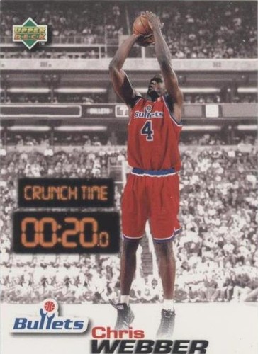 1997-98 Upper Deck Nestle Slam Dunk - Chris Webber #CT 04