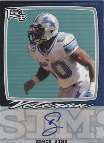 2008 Topps Rookie Progression Ernie Sims #PSS-ES