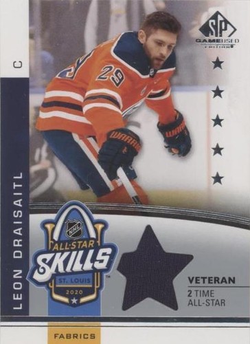 2020-21 Upper Deck SP Game Used - Leon Draisaitl #ASV-LD