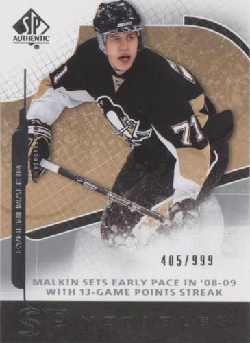 2008-09 SP Authentic - Evgeni Malkin #111