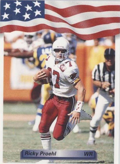All World Ricky Proehl #221 1992