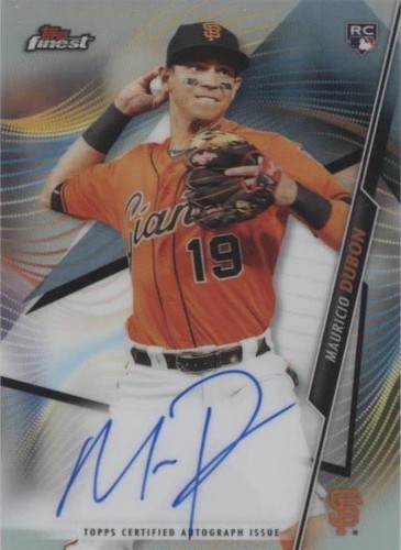 2020 Topps Finest - Mauricio Dubon #FA-MD