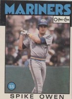 1986 O-Pee-Chee - Spike Owen #248