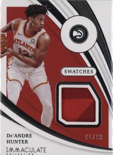 2020-21 Panini Immaculate Collection - De'Andre Hunter #SW-DAH
