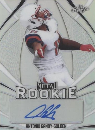 2020 Leaf Metal Rookie Autographs Antonio Gandy-Golden #MR-AGG