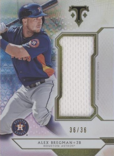 2018 Topps Triple Threads - Alex Bregman #SJR-ABR2