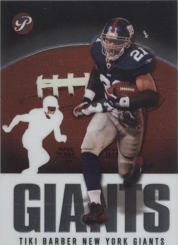 2003 Topps Pristine Tiki Barber #19