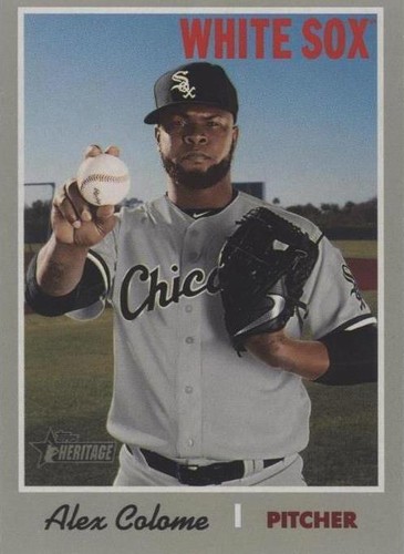 2019 Topps Heritage - Alex Colomé #342