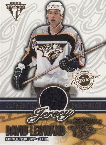 2002-03 Pacific Private Stock Titanium - David Legwand #37