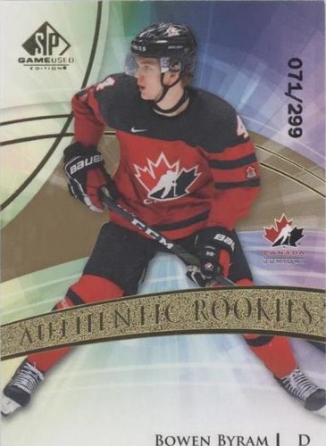 2020-21 Upper Deck SP Game Used - Bowen Byram #121