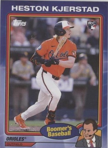 2024 Topps X Chris Berman Boomer's Baseball - Heston Kjerstad #91