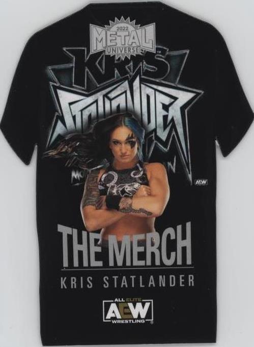 2022 Skybox Metal Universe AEW All Elite Wrestling - Kris Statlander #TM-13