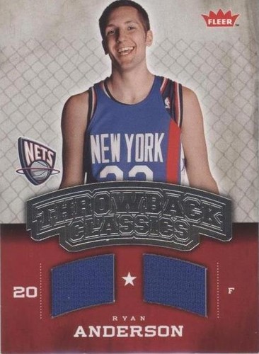 2008-09 Fleer - Ryan Anderson #NBA-RA