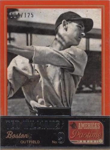 2013 Panini America's Pastime - Ted Williams #168