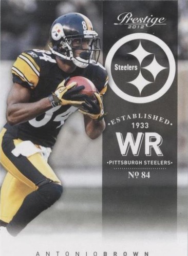 2012 Playoff Prestige Antonio Brown #155