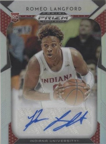 PSA 9 2019-20 PRIZM Romeo Langford 260 Tiger Stripe
