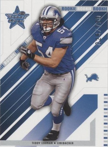 2004 Leaf Rookies & Stars Teddy Lehman #250