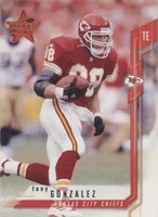 2001 Leaf Rookies & Stars Tony Gonzalez #90