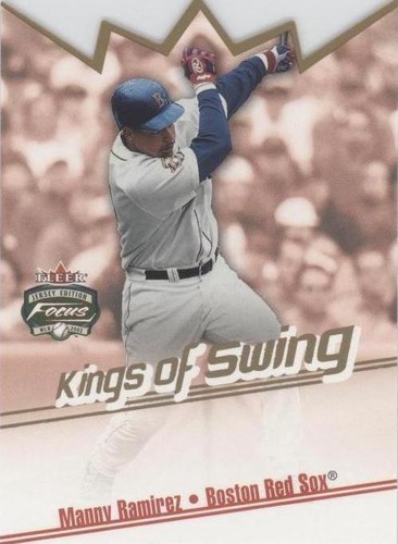 2002 Fleer Focus Jersey Edition - Manny Ramirez #11 KS