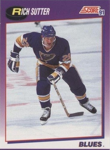 1991-92 Score American - Rich Sutter #63