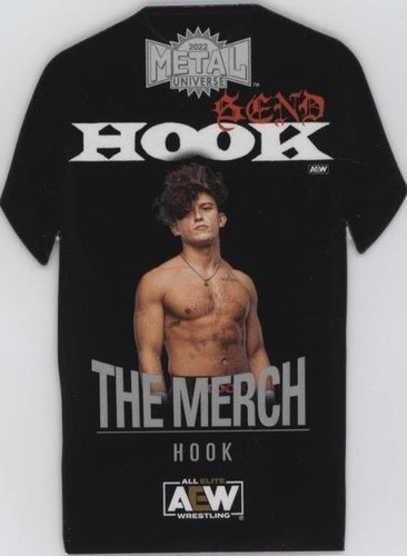 2022 Skybox Metal Universe AEW All Elite Wrestling - Hook #TM-3