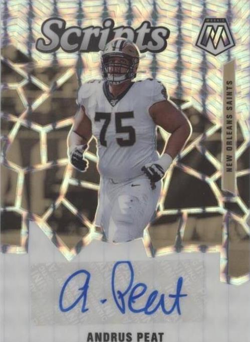 2020 Panini Mosaic Andrus Peat #S11