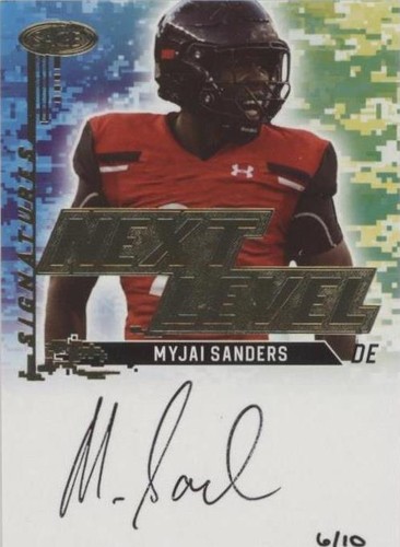 2022 SAGE High Series Myjai Sanders #NLS-MS