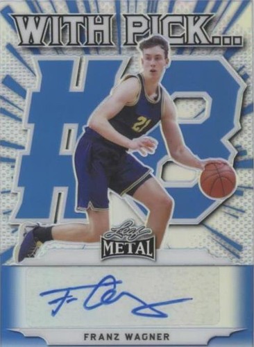 2021-22 Leaf Metal - Franz Wagner #WP-FW1