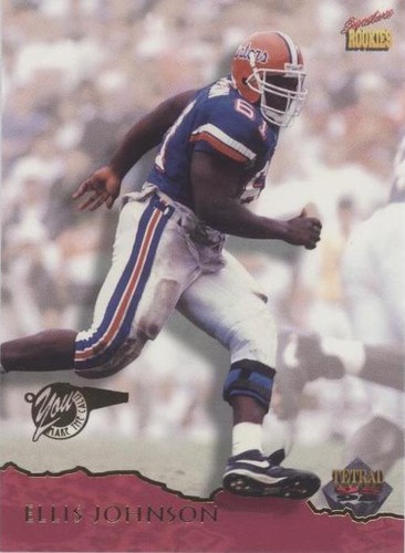 1995 Signature Rookies Tetrad Ellis Johnson #7